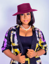 EDITH HAT - Tan & Tobe